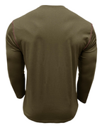 Owen Men's Henley T-Shirt – Cotton Long Sleeve Button Casual Top