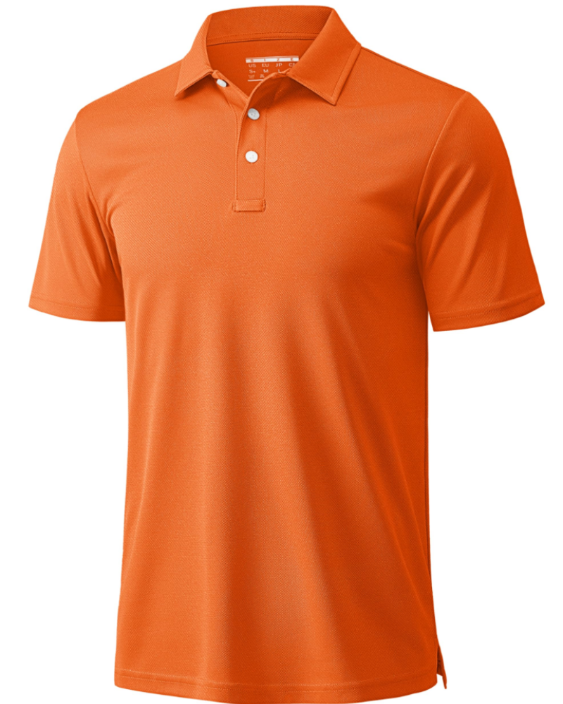Logan Men's Performance Polo Shirt – Quick Dry Short Sleeve Golf & Work Polo