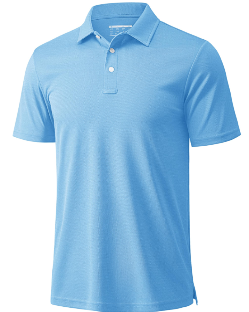 Logan Men's Performance Polo Shirt – Quick Dry Short Sleeve Golf & Work Polo
