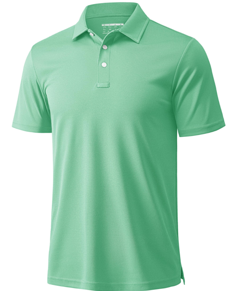Logan Men's Performance Polo Shirt – Quick Dry Short Sleeve Golf & Work Polo