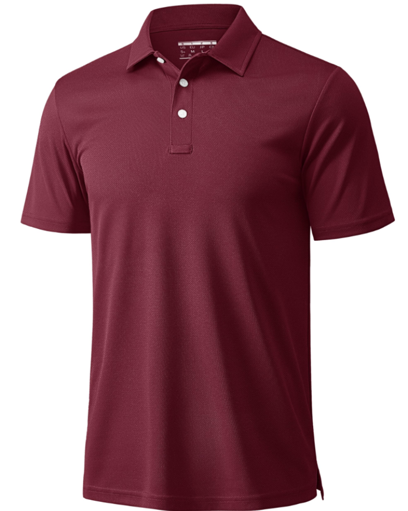 Logan Men's Performance Polo Shirt – Quick Dry Short Sleeve Golf & Work Polo