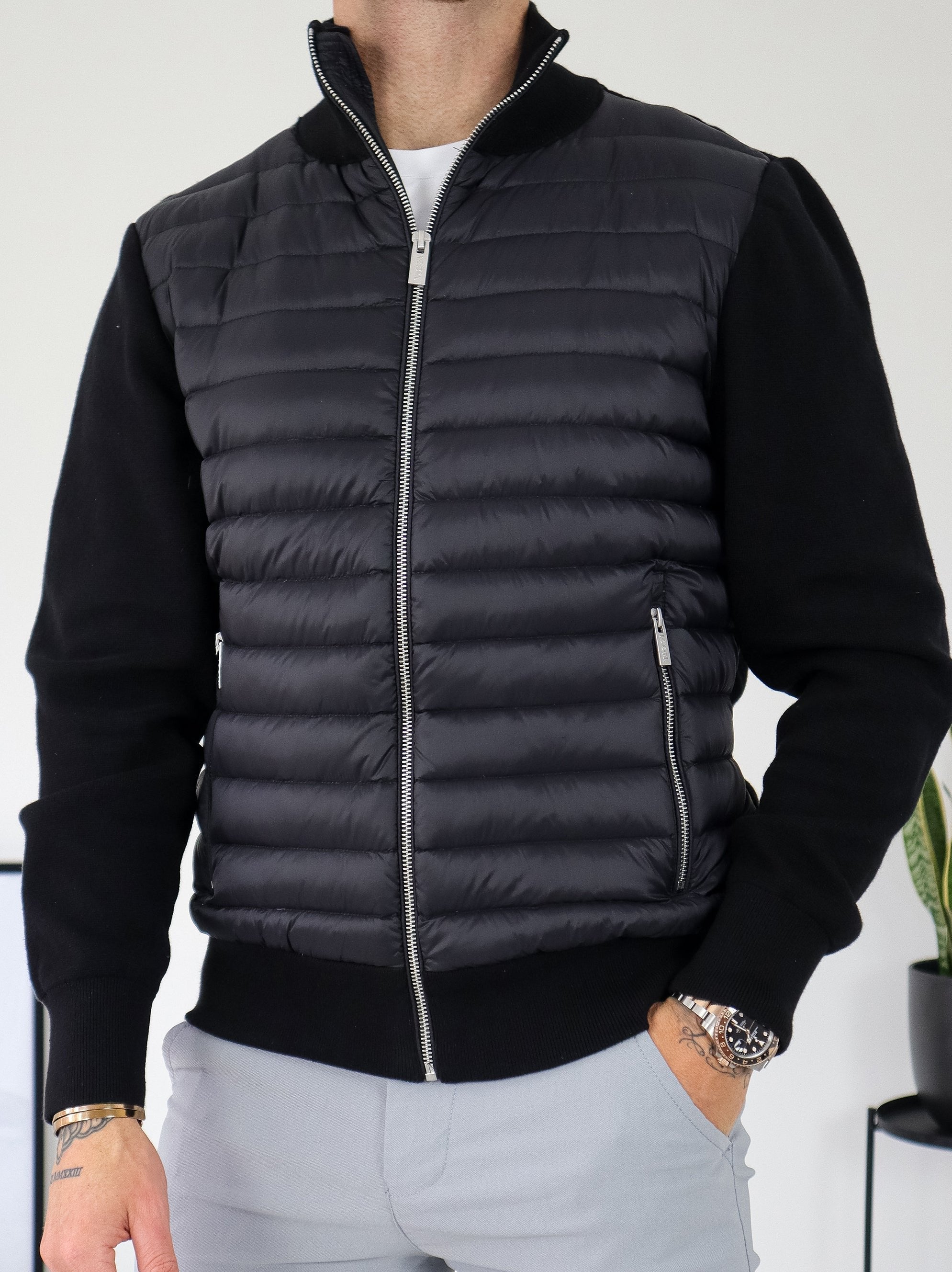 Xian Men’s Hybrid Jacket – Lightweight Detachable Sleeve Coat with Utility Pockets