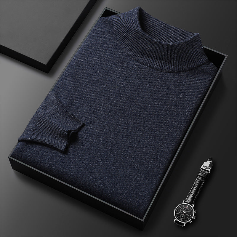 Ryan Men’s Knit Sweater – Warm Half-Zip Jumper with Soft Comfortable Fit