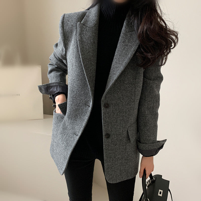 Kennedi Women’s Blazer Jacket – Elegant Classic Fit for Office & Casual Wear