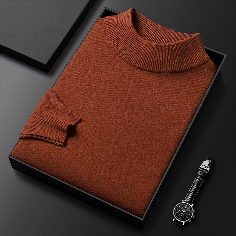 Ryan Men’s Knit Sweater – Warm Half-Zip Jumper with Soft Comfortable Fit