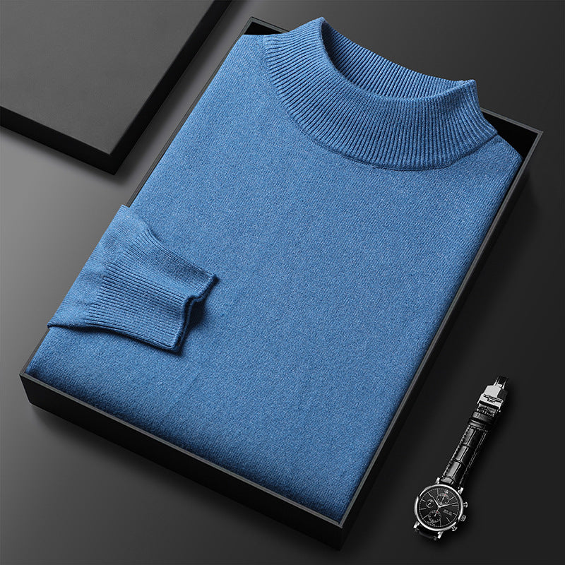 Ryan Men’s Knit Sweater – Warm Half-Zip Jumper with Soft Comfortable Fit