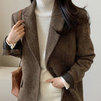 Kennedi Women’s Blazer Jacket – Elegant Classic Fit for Office & Casual Wear