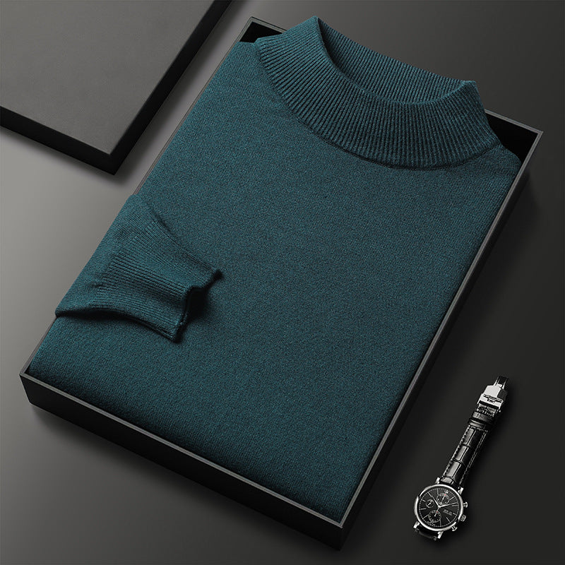 Ryan Men’s Knit Sweater – Warm Half-Zip Jumper with Soft Comfortable Fit