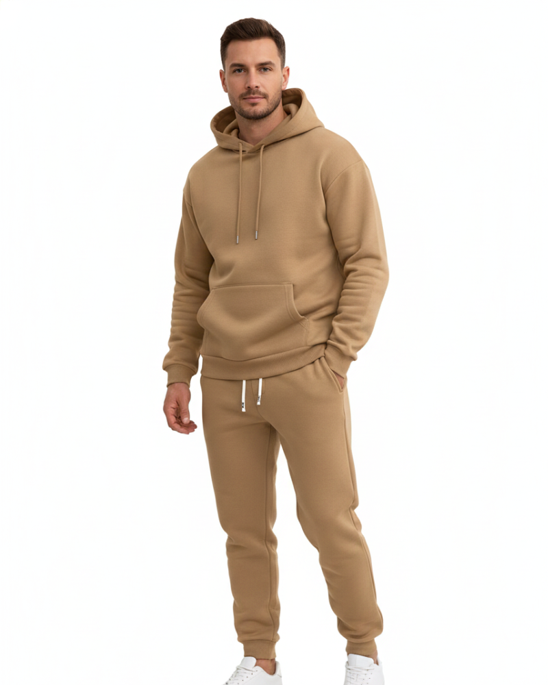 Henry Men’s Tracksuit Set – Casual Hoodie & Joggers Sportswear with Regular Fit