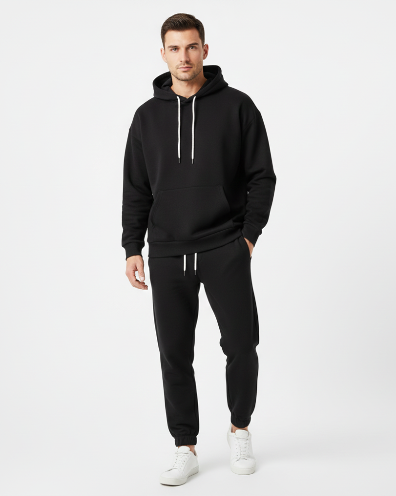 Henry Men’s Tracksuit Set – Casual Hoodie & Joggers Sportswear with Regular Fit