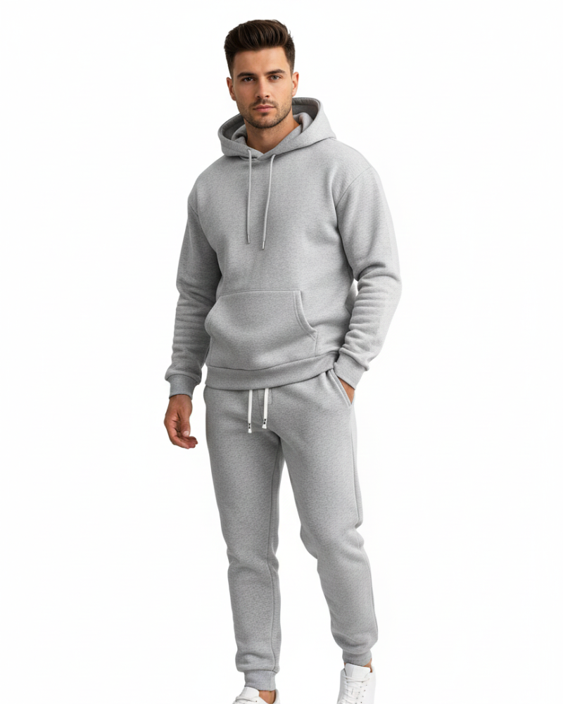 Henry Men’s Tracksuit Set – Casual Hoodie & Joggers Sportswear with Regular Fit