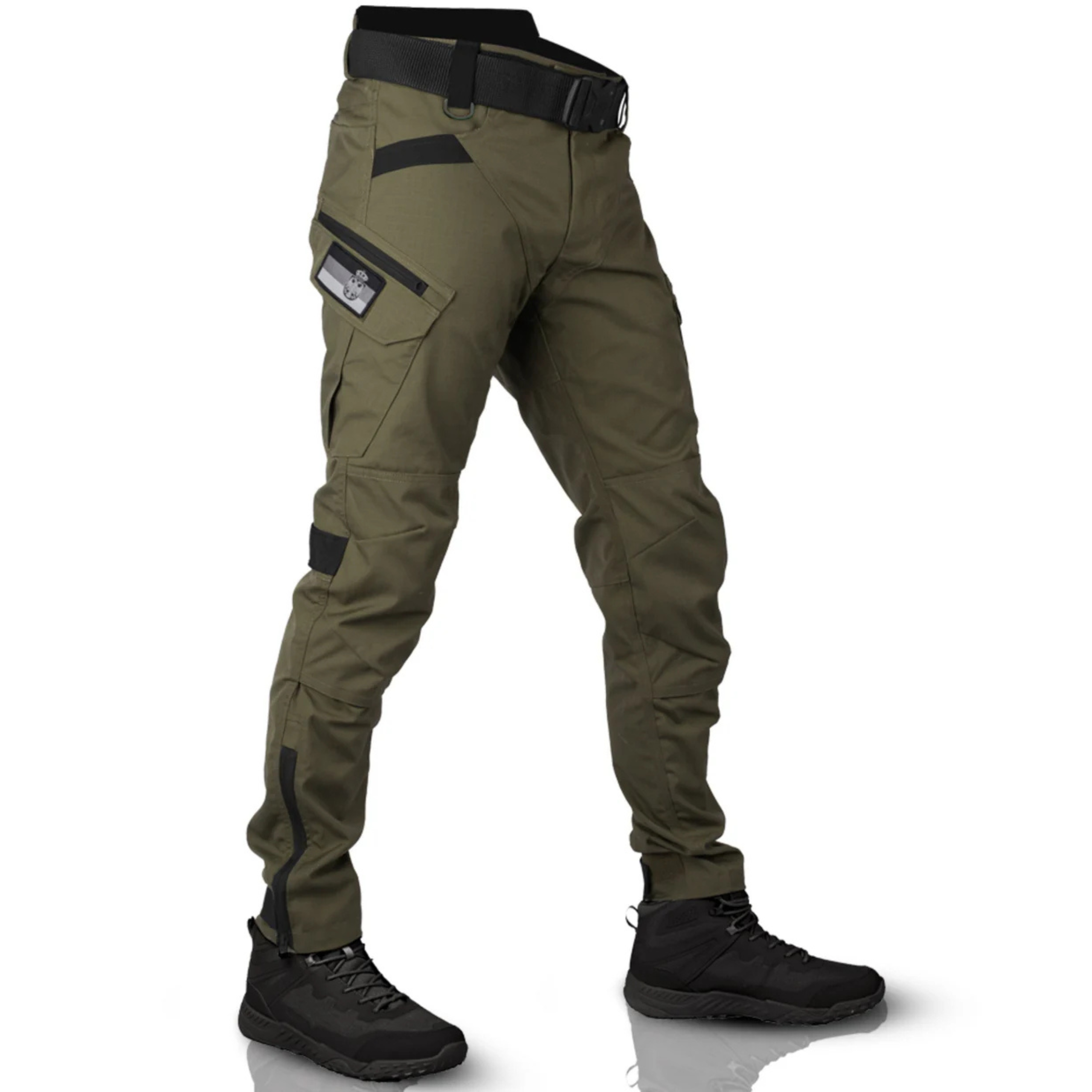 Andrew Men’s Cargo Trousers – Durable Utility Pants with Multi-Pocket Comfort Fit