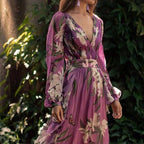 Natalia Women’s Maxi Dress – Elegant Flowy Summer Dress with Lightweight Comfort