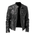 David Men’s Leather Jacket – Premium Genuine Leather Coat with Timeless Smart Fit
