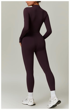 Eya Women’s Winter Jumpsuit – Fleece-Lined Thermal One Piece with Stretch Fit