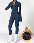 Eya Women’s Winter Jumpsuit – Fleece-Lined Thermal One Piece with Stretch Fit