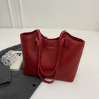 Emma Women’s Tote Bag – Vintage Vegan Leather Shoulder Bag with Spacious Design