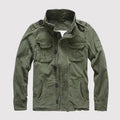 Emmanuel Men’s Casual Jacket – Lightweight Long Sleeve Coat with Functional Pockets