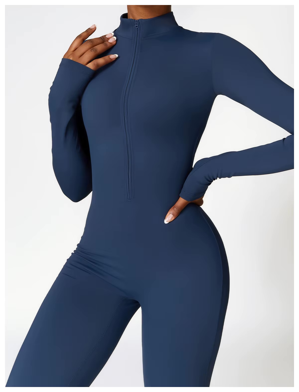 Eya Women’s Winter Jumpsuit – Fleece-Lined Thermal One Piece with Stretch Fit