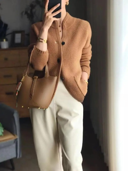 Lucille Women’s Cashmere Cardigan – Soft Button-Up Knitwear with Elegant Fit
