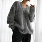 Ella Women’s Cashmere Sweater – Soft Oversized Knit Jumper with Elegant Fit