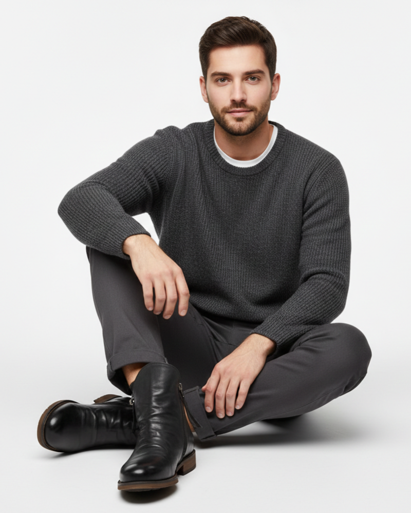 Daniel Men’s Ankle Boots – Modern Zip Boots with Comfortable Smart Casual Design