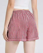 Jasmine Women’s Cotton Shorts – High Waist Knee-Length Summer Shorts with Pockets