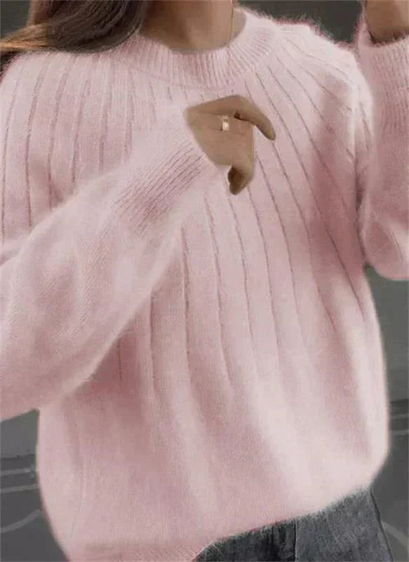 Sofie Women’s Cashmere Sweater – Premium Soft Knit Jumper for Autumn & Winter