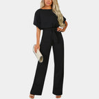 Sophia Women’s Elegant Jumpsuit – Minimalist One-Piece with Comfortable Regular Fit