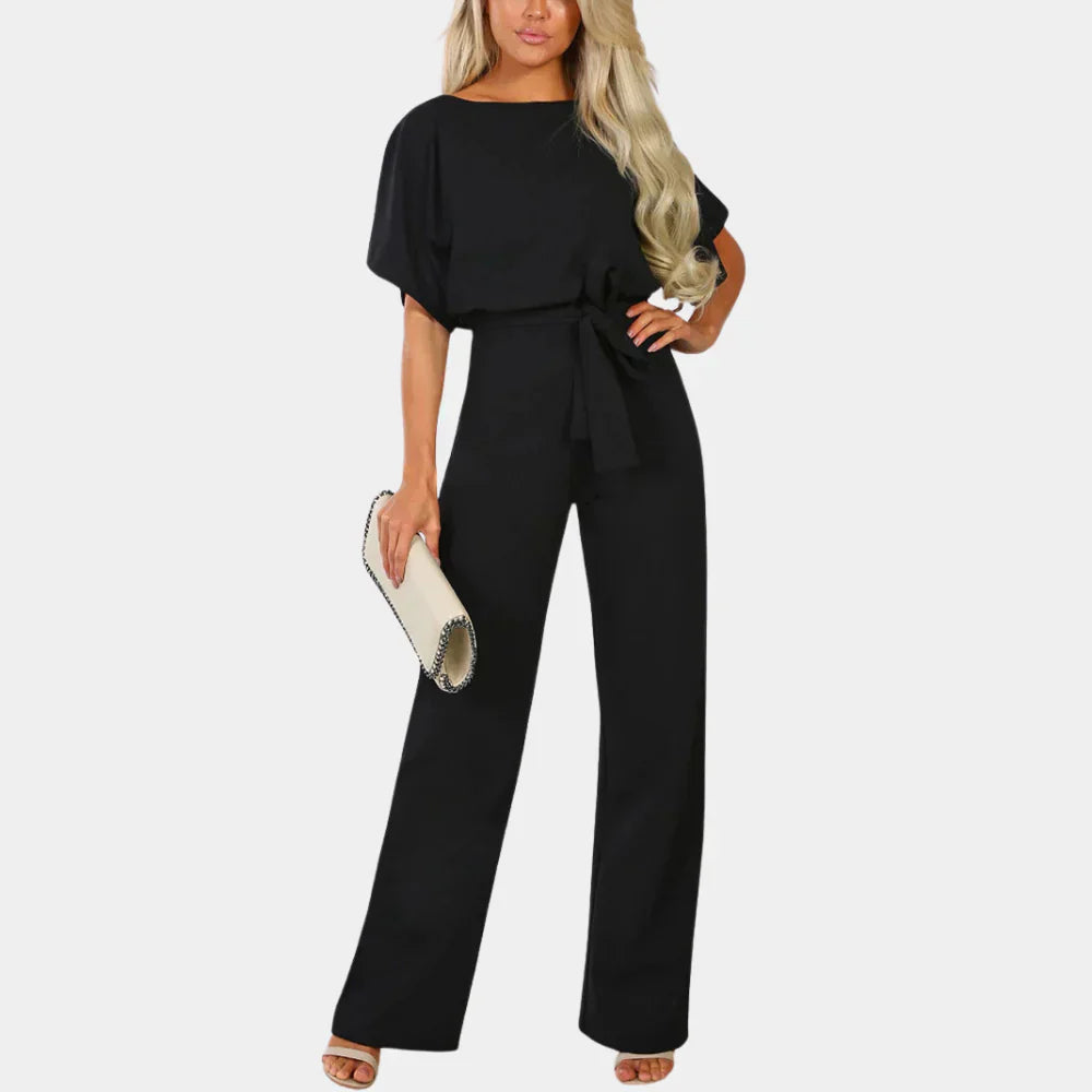 Sophia Women’s Elegant Jumpsuit – Minimalist One-Piece with Comfortable Regular Fit