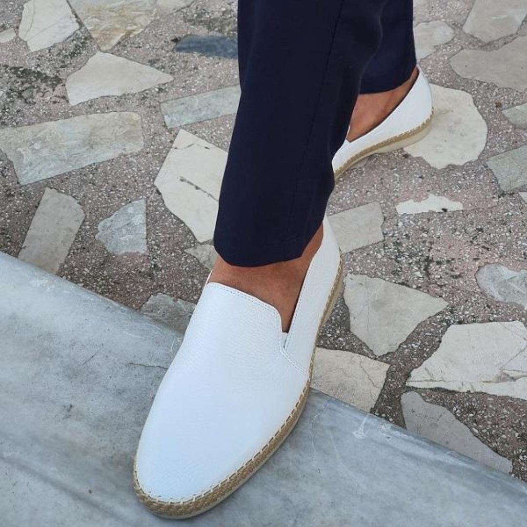 Ethan Men’s Leather Loafers – Breathable Slip-On Moccasins with Cushioned Comfort