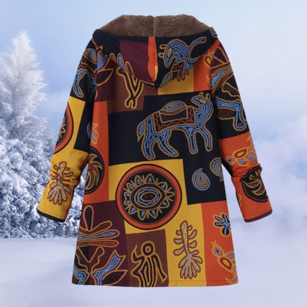 Cleo Women’s Hooded Jacket – Warm Soft Casual Coat for Everyday Winter Comfort