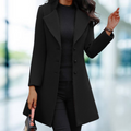 Juniper Women’s Wool Blend Coat – Elegant Tailored Winter Coat with Warm Fit