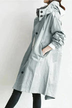Elizabeth Women’s Waterproof Rain Coat – Breathable Hooded Urban Jacket
