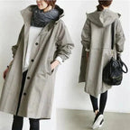 Elizabeth Women’s Waterproof Rain Coat – Breathable Hooded Urban Jacket