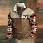 Ethan Men’s Zip Sweater – Premium Cotton Knit Pullover with Full Zip & Modern Fit