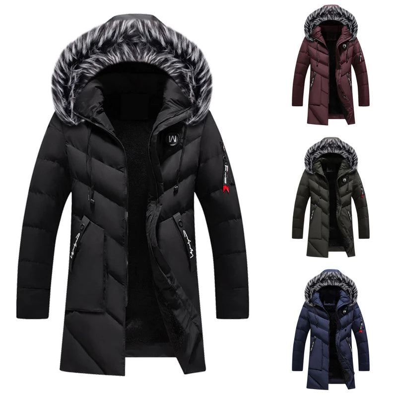 Ryan Men’s Winter Coat – Waterproof Hooded Puffer Jacket with Thermal Insulation