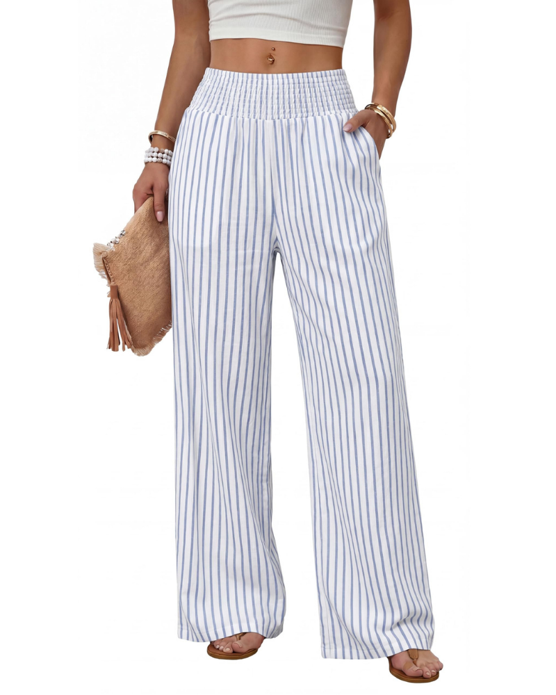 Madison Women’s Wide Leg Pants – Soft Casual Work Trousers with Pockets