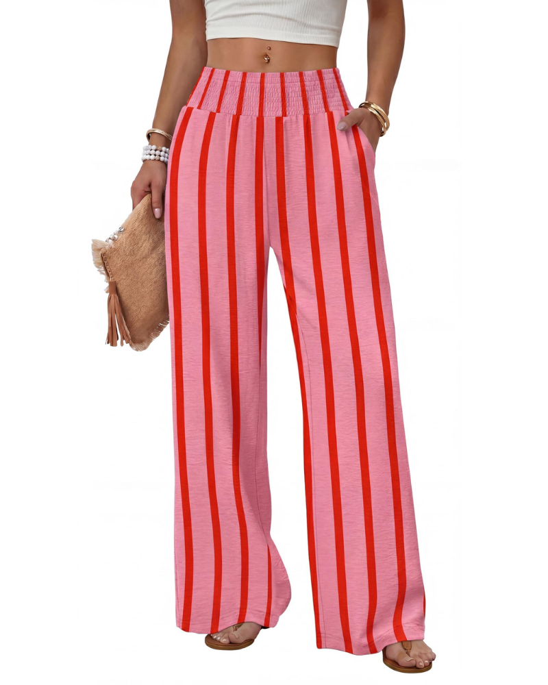 Madison Women’s Wide Leg Pants – Soft Casual Work Trousers with Pockets