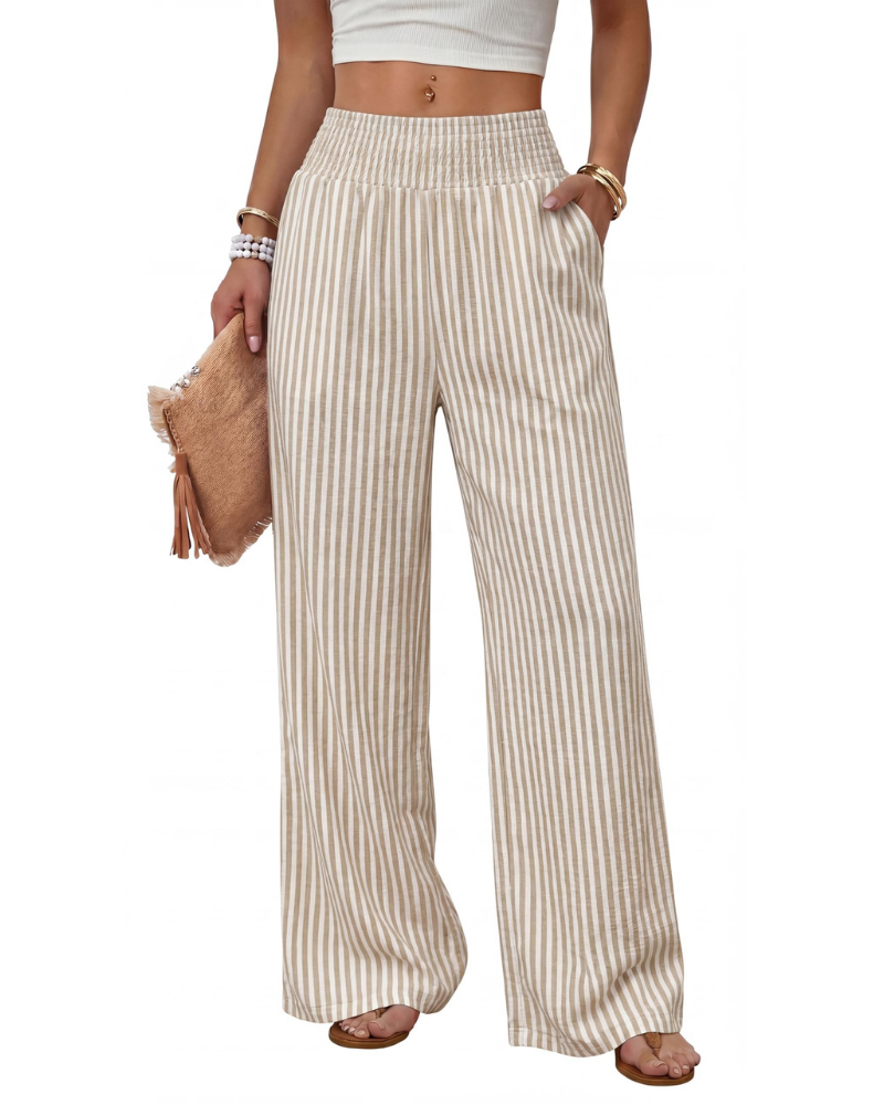 Madison Women’s Wide Leg Pants – Soft Casual Work Trousers with Pockets