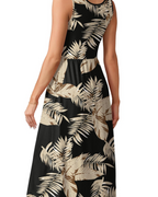 Clementine Women's Sundress – Flowy U-Neck Summer Midi Dress with Pockets