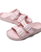 Emma Women's EVA Flip Flops – Lightweight Wedge Beach Pool Sandals