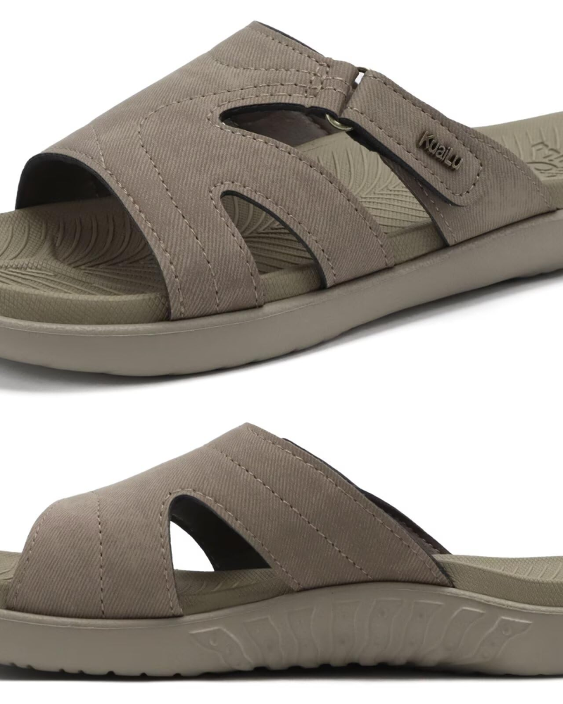 Olivia Women's Comfort Sandals – Adjustable Arch Support Summer Slide Sandals