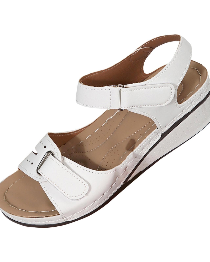 Brooklyn Women's Platform Sandals – Arch Support Open Toe Walking Sandals
