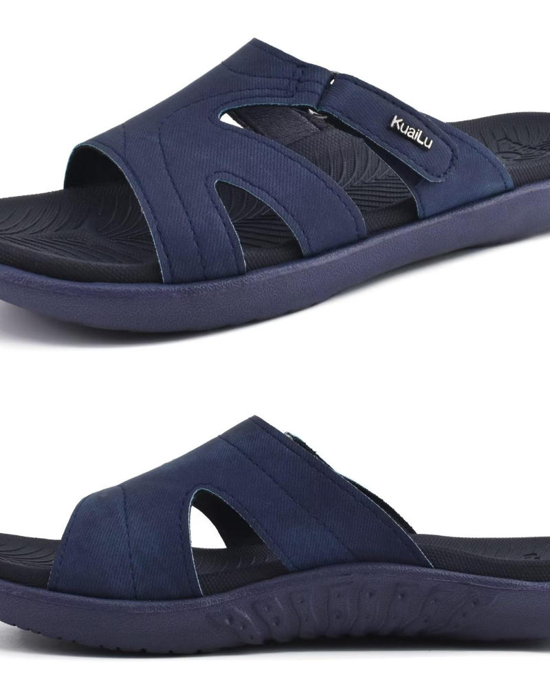 Olivia Women's Comfort Sandals – Adjustable Arch Support Summer Slide Sandals
