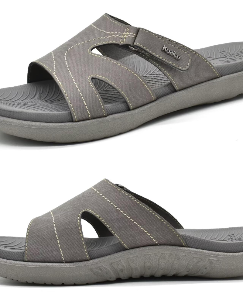 Olivia Women's Comfort Sandals – Adjustable Arch Support Summer Slide Sandals