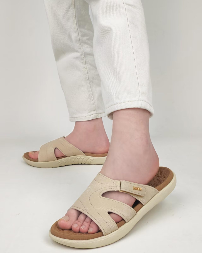 Olivia Women's Comfort Sandals – Adjustable Arch Support Summer Slide Sandals