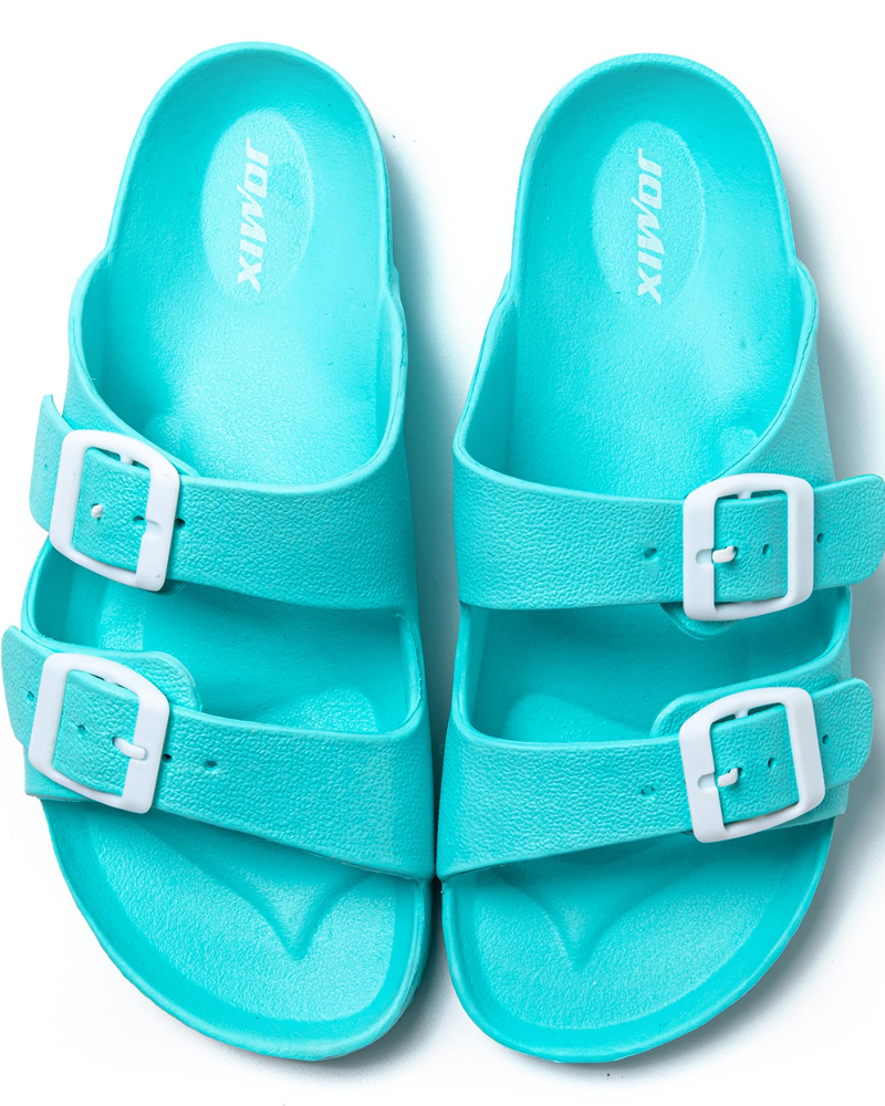 Emma Women's EVA Flip Flops – Lightweight Wedge Beach Pool Sandals