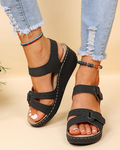Brooklyn Women's Platform Sandals – Arch Support Open Toe Walking Sandals