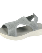 Emma Women's Knit Sandals – Breathable Soft Sole Summer Walking Sandals